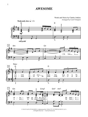 Top-Requested Contemporary Gospel Sheet Music: 10 Hits From The 1970S To Today (Easy Piano) (Top-Requested Sheet Music) #TOP2