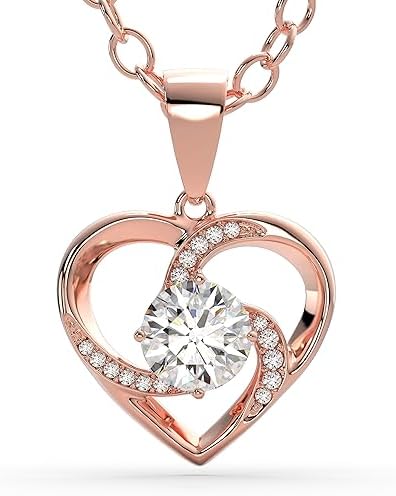 SERASAR Premium Necklace Women | 925 Sterling Silver | 18 Carat Real Gold Plating | Adjustable Length | Four Colors | Jewelry Box Included 11