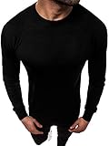 Herren Strickpullover mit U-Neck Ausschnitt