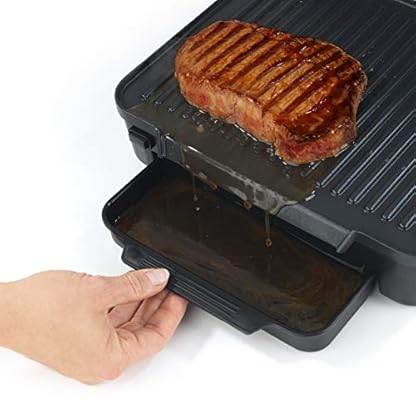 MAXXMEE Kontakt-Grill XL mit 6 Grill Programmen | Touch-Display mit LED Farb Countdown, mit abnehmbaren Grillplatten und… – Bild 4
