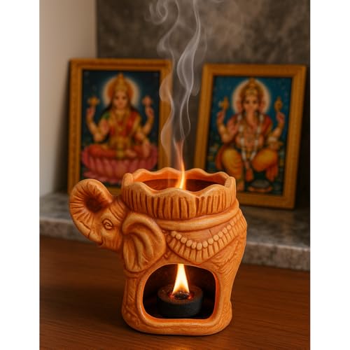 Image of Cortina Ceramic Electric Wax Melt Warmer with Silicone Dish | Fragrance Oil Burner for Scented Wax Cubes & Essential Oils | Stylish Wax Melter for Home, Bedroom, Office Dcor & Gift Use | Color 5