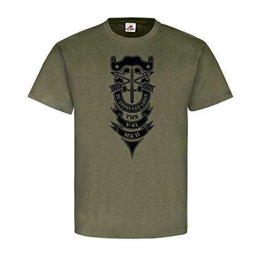 T-shirt FSSF V 42 Stiletto MK II vert idéal pour le quotidien