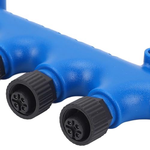 Image of 4 Ports T Connector for NMEA 2000 - IP67 Water MultiPort Backbone Connector for Lowrance, Simrad, BG, Navico Networks