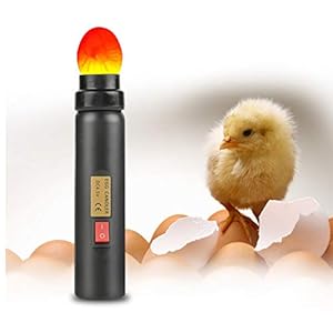 Incubators for, Light Egg Candler LED Light Tester for All Egg Type, Powered by Power Cord Only, Incubator Light Monitor Flashlight Candeling