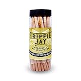Trippie Jay Single Size Dogwalker Pre Rolled Cones | 75 Pack | Classic Pre Rolled Papers with Tips |...