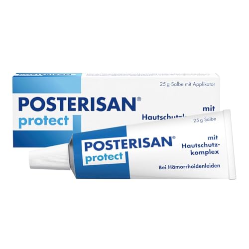 Posterisan protect rektalna mast s kompleksom za zaštitu kože: mast s aplikatorom za ublažavanje simptoma hemoroida i zaštitu od iritacije, 25 g