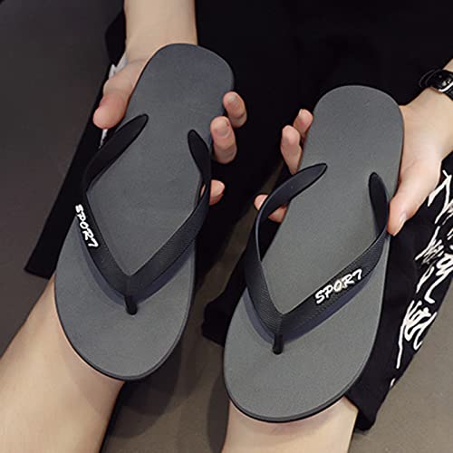 Men Fashionable Flat Toe Flip Flops Flat Beach Flip Flops Fashion Toe Flip Flops Sandals Light Walking Sandals4