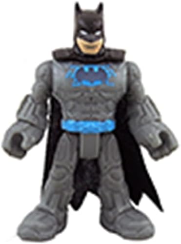 Imaginext Repuesto DC Super-Friends Bat-Tech Batcuave  GYV24  Figura de Batman de repuesto  Traje gris, capa negra, reflejos azules