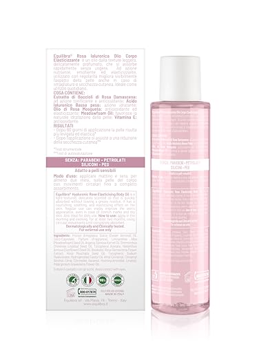 Equilibra Rosa Ialuronica Olio Corpo Elasticizzante 150 Ml - 2
