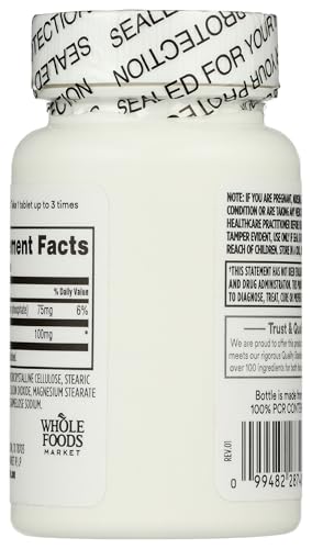 365 by Whole Foods Market, Alpha Lipoic Acid 100mg, 90 Count - image 2