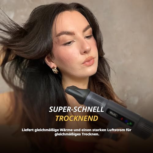 Wahl Vanquish Grey Haartrockner mit 3 magnetischen Aufsätzen – Ansicht 4