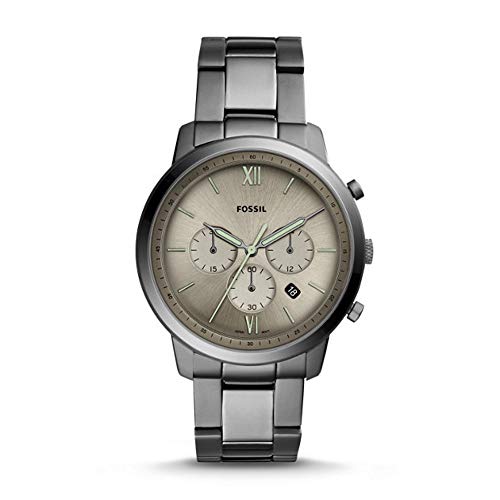 Preisvergleich Produktbild Fossil Herren Chronograph Quarz Uhr mit Edelstahl Armband FS5492