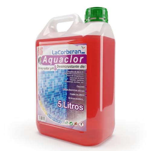 La Corberana Limpiador Desincrustante de Piscinas | 5L Antical Cemento