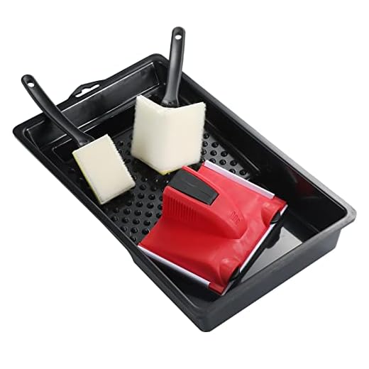 Paint Edger with Trim and Touch-Up Pad,Corner Painter,Paint Tray ,Painting Wall Edges Pad for Home Interior, Paint a Room Quick and Easy,Paint Edger Tool for Walls
