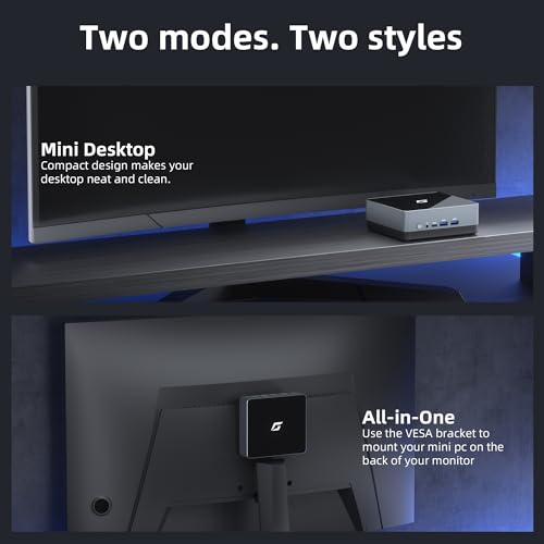 Image of CyberGeek Mini PC N5095A Quad-Core(Beat N5105) Up to 2.9Ghz, Mini Desktop Computer 16GB DDR4 RAM 1TB PCIe SSD, Small PC Supports 4K Dual Display, WiFi, BT, RJ45, 4 USB, VESA for Home Office School