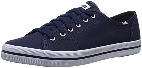 Keds womens Kickstart Seasonal Solid Sneaker, Navy, 8.5 US