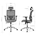 FIXKIT Silla Oficina Ergonómica Giratoria 360°, Silla de Escritorio de Malla con...