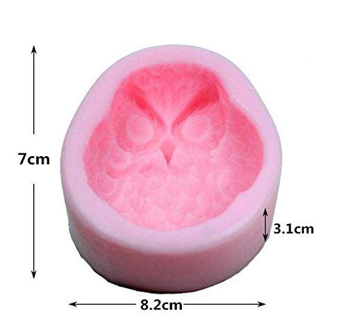 Stampo per torta gufo in silicone Animali Fondente Cioccolato Strumenti