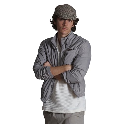 Image of Members Only Men's Windbreaker Packable Jacket, Waterproof Rain Jacket Men Lightweight for Golf Cycling Fishing Hiking Gear