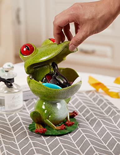 Plat à bonbons grenouille pour organiser les petits objets perdus du bureau