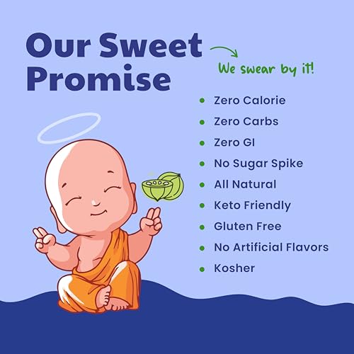 Image of Sweetmate Monk Fruit Drops - 10ml | 1:1 Natural Sugar Replacer | Zero Calories, Diabetic & Keto Friendly | Tastes Just Like Sugar | Ideal for Tea, Coffee, Baking & Cooking