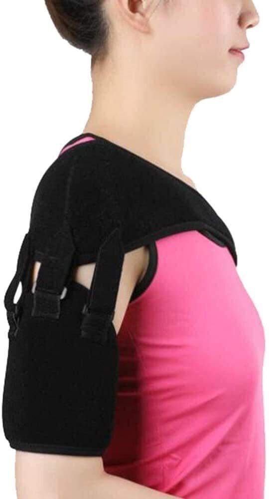 Soportes de Hombro, Almohadillas de Hombro mejoradas Inmovilizadores fijos de la articulación del Hombro Soporte de Soporte del Hombro Adecuado para Lesiones del Manguito rotador, dislocaci