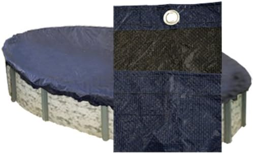 PoolTux 771527AU Royal Winter Cover for 12-Feet by 24-Feet Oval Above Ground Pool