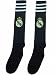 Real Madrid Kids Youth Soccer Team Socks (Black)