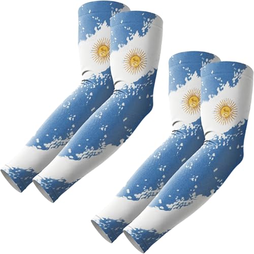 Image of ROXUN Arm Sleeves Cooling UV Sun Protection Sport Compression for Men Women | UPF50,Seamless cover arms,Tattoo-covering,Lightweight & breathable,daily wear,Outdoor work,Basketball Baseball,Mangas