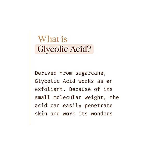 Botanic Tree Glycolic Acid Face Wash, Exfoliating Facial Cleanser and Scrub, 10% Glycolic Acid, AHA and Salicylic Acid, 6 fl. oz