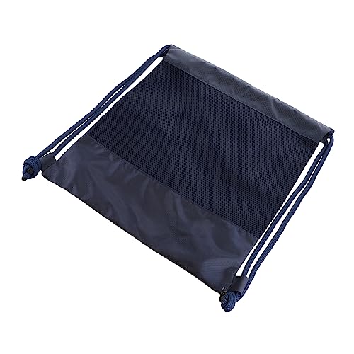 OATIPHO 1 Pieza Mochila Con Cordón Para Exteriores Bolsa De Almacenamiento Al Aire Libre Nadar Mochila Deportiva Con Cordón Gimnasia Bolsa De Natación Para Hombres Oxford Impermeable Blue