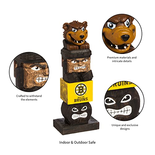 Team Sports America Evergreen Nhl Boston Bruins Tiki Totem #TOP3