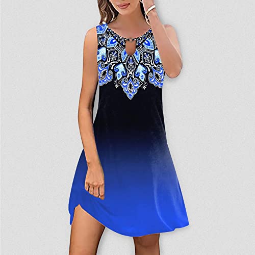 Robe d'été pour femmes en coton style décontracté - 2