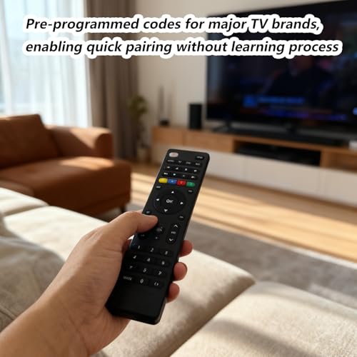 Mando a Distancia Universal para Televisores Samsung, LG, Sony, Hisense, TCL, RCA, Toshiba, Panasonic, Sharp, Philips, Haier, Hitachi y JVC - Compatible con DVD y Dispositivos de Streaming - imagen 4