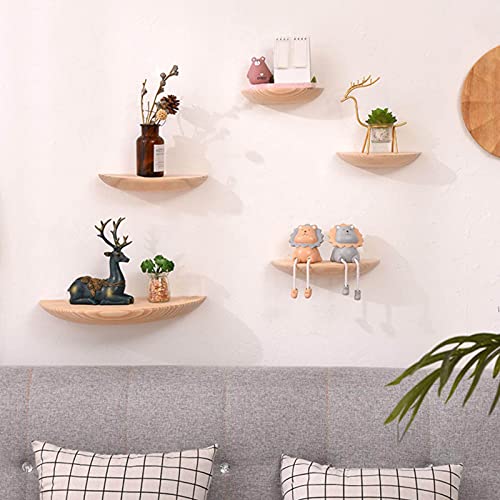 Étagère d'angle flottante pour optimiser les petits espaces muraux avec élégance - 4