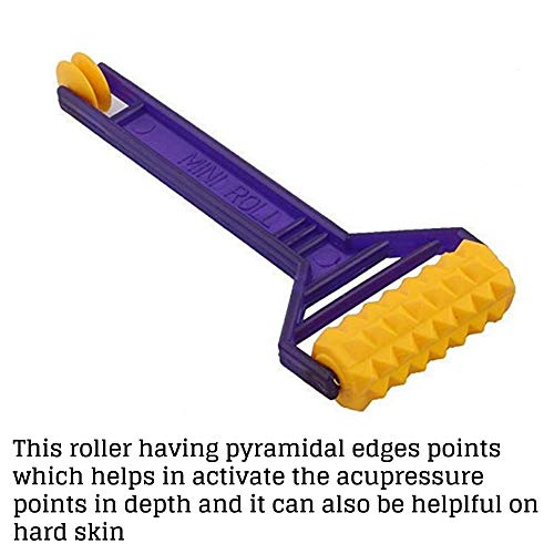 Wg Inc Acupressure Foot Massage Mat Stimulates Blood Circulation 12 Pcs Kit With Chart, Hand, Finger, Face, Self Massaging Tools Acupuncture Natural Therapy #TOP4