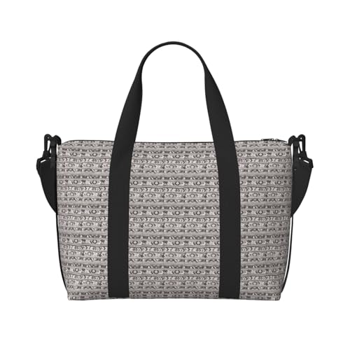 Sac de voyage léger tribal gris fini les bagages cabine trop lourds