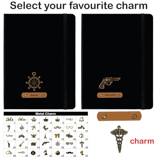 Image of Customized Diary, Pen with Charm Notebook, Personalized Diary Gift Set, Corporate Gift For Employees (D2)