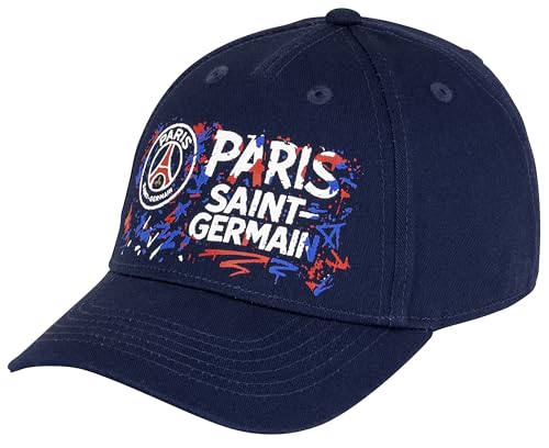 PSG Casquette Enfant - Collection Officielle Paris Saint Germain - Taille réglable