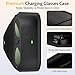 Magnetic Charging Glasses Case Compatible with Ray-Ban Meta Smart Glasses (Gen 1/2), 3000mAh Portable Power Bank Charger for RayBan Meta Glasses Wayfarer, Skyler, Headliner & Oakley Meta HSTN