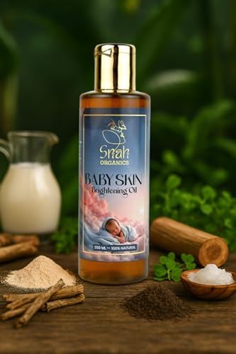 Image of Chandna,Yashti,useera,brahmi, 1 + Months, 100% coconut Oil | Baby Brightening oil | 100% Pure |No Preservative|200 ml