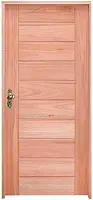 Porta PE 30 210cm x 80cm Madeira Natural Esel Natural