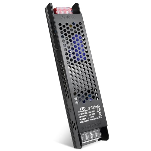 Inshareplus ISP-US-XX-KGDY-12V200W Led Driver Dc 12V 16.5A 200W Power Supply thumb #7