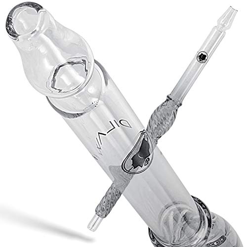 DILAW® Shisha Kristall Glasmundstück - 38cm | aus hochwertigem Borosilikatglas | Kombinierbar mit Allen Handelsüblichen… – Bild 5