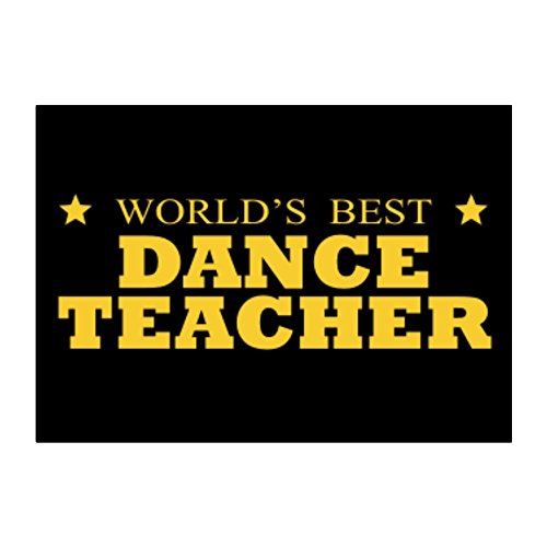 Teeburon World's Best Dance Teacher Sticker Pack