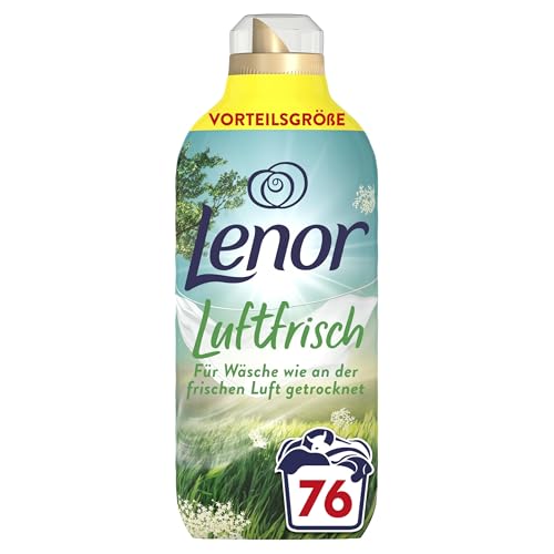 Lenor Luftfrisch Weichspüler Landwiese 76 Waschladungen Für Wäsche Wie An Der Frischen Luft Getrocknet