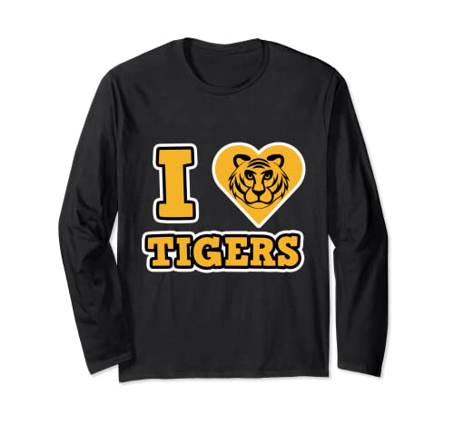 I Love Tigers - Tigercat - Tiger Manga Larga