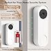 Anti-Theft No Drill Doorbell Mount Compatible with Google Nest Doorbell (Battery), Video Doorbell Door Mount for Apartment, Home, Renters, No Tools Needed and Protect Your Wall