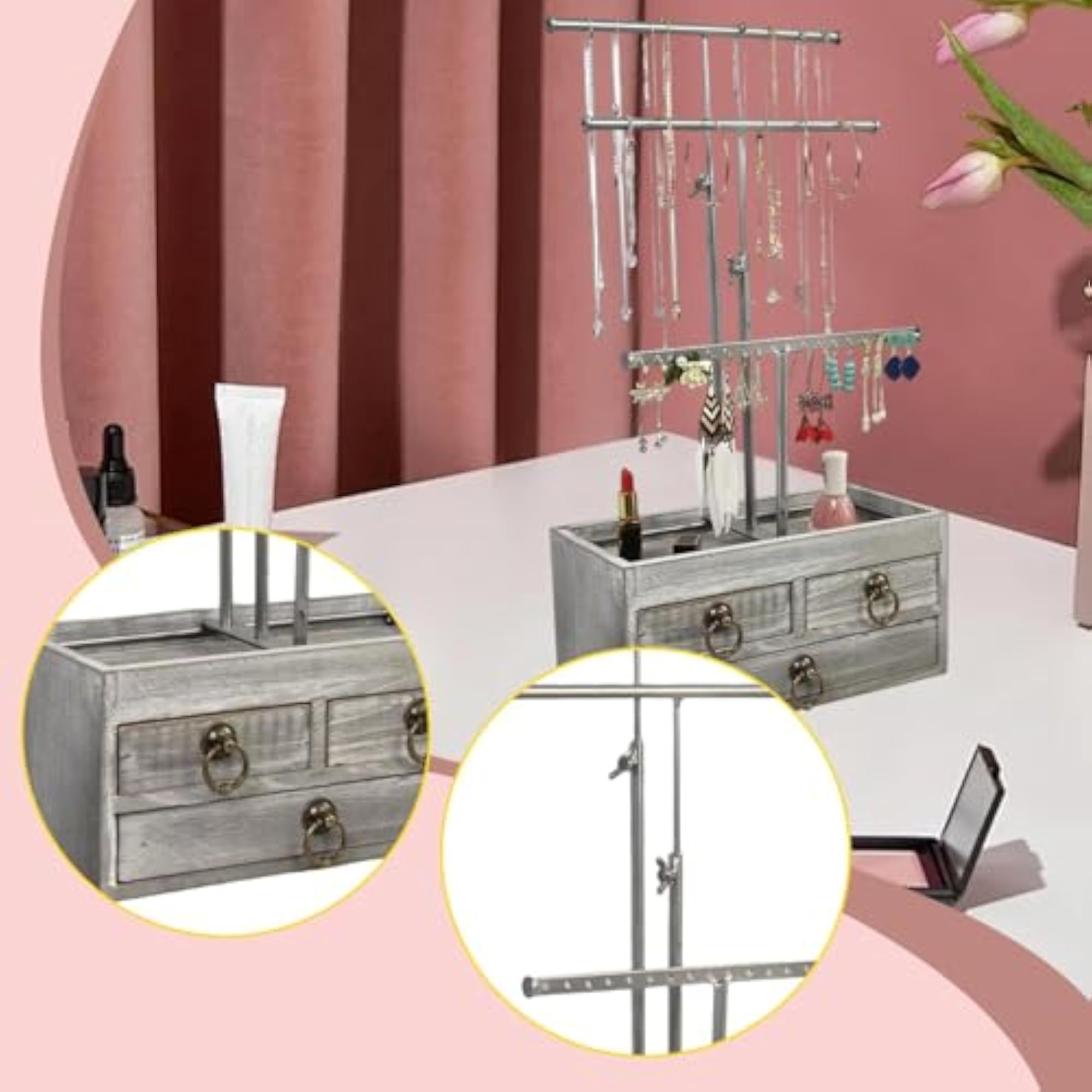 Jewelry Display Stand Earring Holder for Hair Accessories