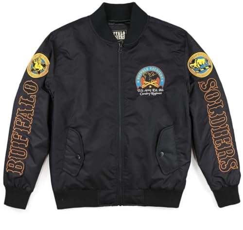 Buffalo Soldiers M4 Bomber Jacket Black